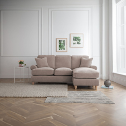 The Victoria 3 Seater Putty Right Hand Chaise Sofa - thumbnail 4