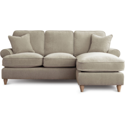 The Victoria 3 Seater Putty Right Hand Chaise Sofa - thumbnail 2