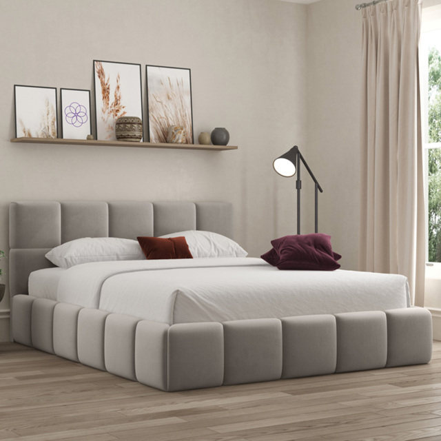 DS Living Ovella Pebble Single Cubed Bed Frame - image 1