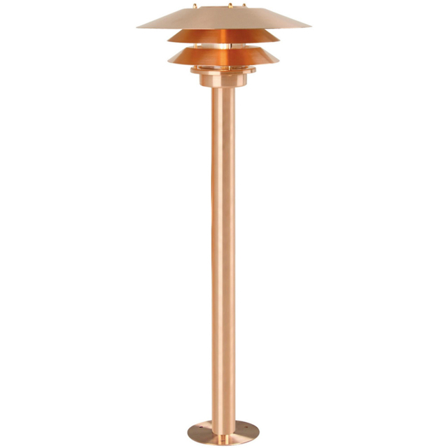 Nordlux Veno Copper Garden Lamp Post - image 1
