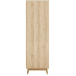 Birlea Herringford 3 Door Oak Mirrored Wardrobe - thumbnail 4
