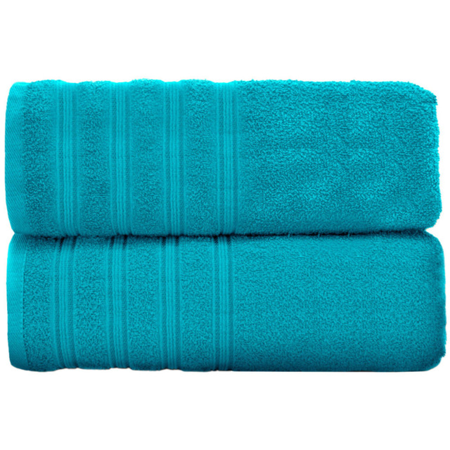 Velosso Hampi Cotton Teal Super Jumbo Sheet Set of 2 - image 1