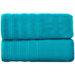 Velosso Hampi Cotton Teal Super Jumbo Sheet Set of 2 - thumbnail 1