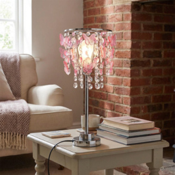 Pink Butterfly Table Lamp - thumbnail 4