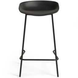 Julian Bowen Renzo Black Bar Stool Set of 2 - thumbnail 4