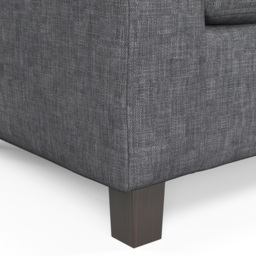 York Grey Turin 2 Seater Sofa - thumbnail 4