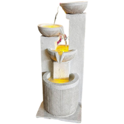 Tranquillity Diablo Pour Solar Powered LED Water Feature - thumbnail 1