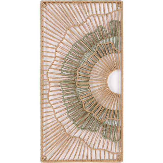 Organic Petal Panel Wall Art Natural - image 1