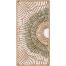 Organic Petal Panel Wall Art Natural - thumbnail 1