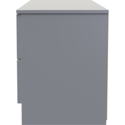 Crowndale Milan Dusk Grey 4 Drawer Bed Box Ready Assembled - thumbnail 3
