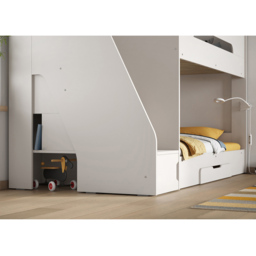 Flair Slick Staircase Grey Bunk Bed with Storage - thumbnail 4