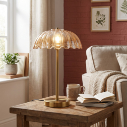 Posey Floral Table Lamp - thumbnail 3