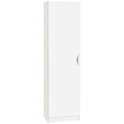 R White Cabinets White Single Door Tall Cupboard - thumbnail 2