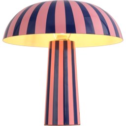 Kenna Dome Shape Stripe Table Lamp - thumbnail 3
