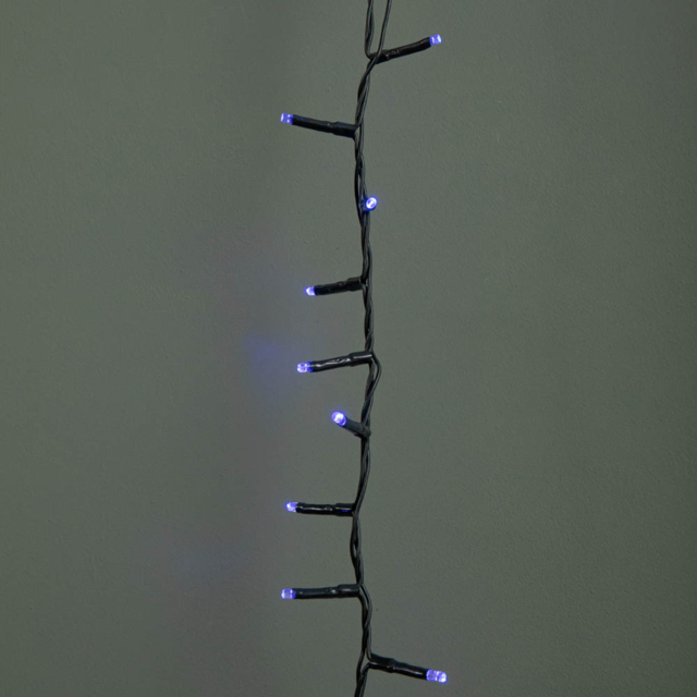 Samuel Alexander White to Blue Colour Changing LED Christmas String Light 15.5m - image 1
