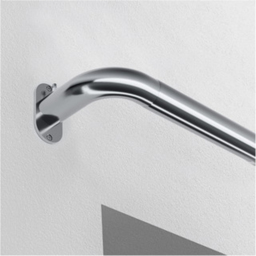 New Edge Blinds Satin Silver Room Darkening Extendable Curtain Pole 170-300cm - thumbnail 2