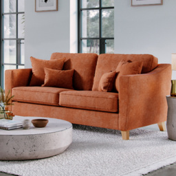 Marlon City Terracotta 2 Seater Medium Sofa