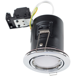 ValueLights Chrome Tiltable Ceiling Downlight 30 Pack