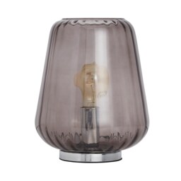 Adore Glass Table Lamp - Smoked - thumbnail 3