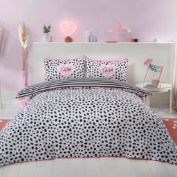 Rapport Home Dalmatain King Black Duvet Set - thumbnail 1