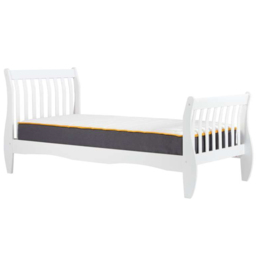 Belford Single White Wooden Bed - thumbnail 3