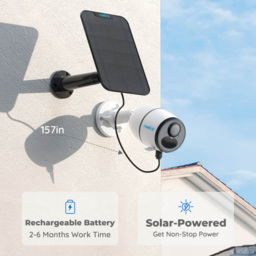 Reolink Go Plus 4G LTE Solar CCTV Kit 64GB SD CARD with SIM - thumbnail 2
