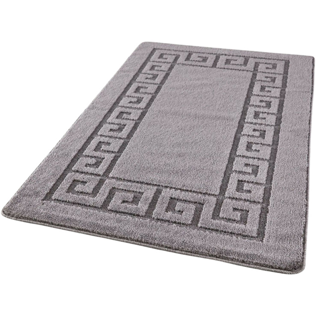 Smart Living Dark Grey Plain Non-Slip Door Mat with Gel Backing 40 x 60cm