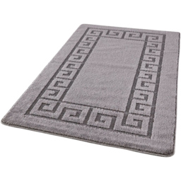 Smart Living Dark Grey Plain Non-Slip Door Mat with Gel Backing 40 x 60cm - thumbnail 1