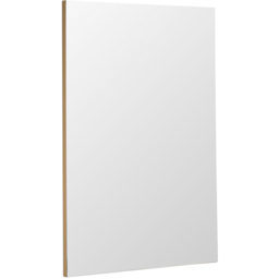 Yearn Seamless Gold Rectangle Wall Mirror 90 x 60cm - thumbnail 1