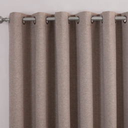 Dusk Eyelet Curtain Natural 229cm - thumbnail 3