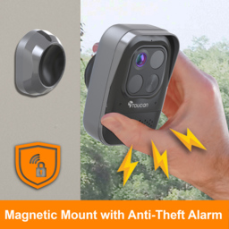 Toucan Pro Wireless Security with Solar Panel Charger - thumbnail 4