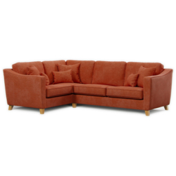 Marlon City Terracotta 3 Seater Right Hand Corner Sofa - thumbnail 2