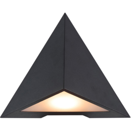 Nordlux Konit Geometric Black Modern Downward Facing Outdoor Wall Light - thumbnail 3