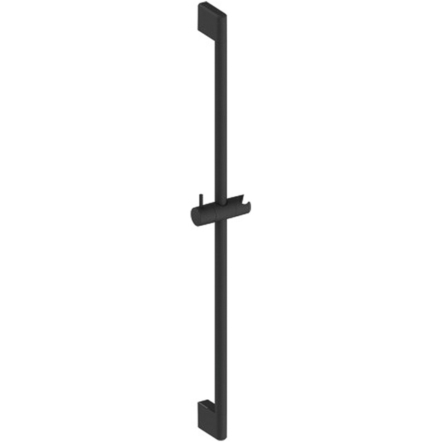 Duravit Black Adjustable Shower Rail 700mm - image 1
