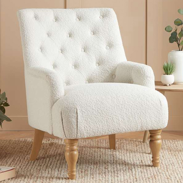 Birlea White Padstow Chair - image 1