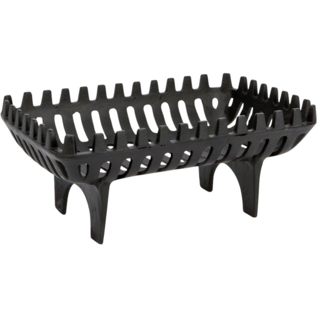 Inglenook Heavy Duty Black Cast Iron Log Basket - image 1