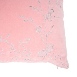 Sakura Embroidered Cushion Pink - thumbnail 4
