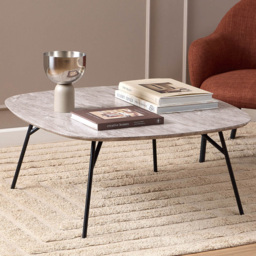 Florence Caracas Grey Marble Effect Coffee Table