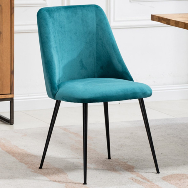 Artemis Home Morandi Set of 2 Teal Velvet Dining Chair - image 1