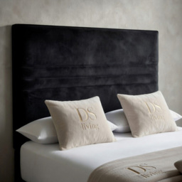DS Living Harrington Black Double Plush Divan Bed - thumbnail 2