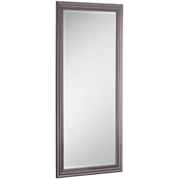 Yearn Dark Chrome Bevelled Mirror 166 x 75.5cm