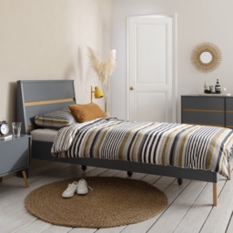 Noa and Nani Otto Single Grey Bed Frame - thumbnail 3