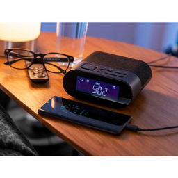 Groov-e Roma DAB and FM Alarm Clock Radio with USB Charging - thumbnail 2