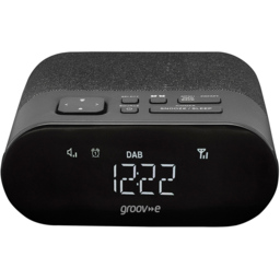 Groov-e Roma DAB and FM Alarm Clock Radio with USB Charging - thumbnail 3
