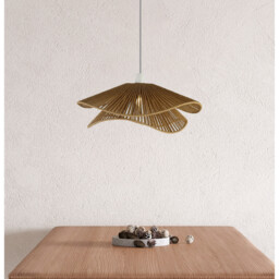 Sofia Flower Natural Pendant Light - thumbnail 3