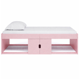 Kidsaw Single Pink Low Sleeper Cabin Bed with Storage - thumbnail 3