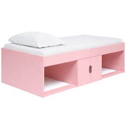 Kidsaw Single Pink Low Sleeper Cabin Bed with Storage - thumbnail 2
