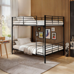 Flair Metayal Black Double Bunk Bed - thumbnail 3