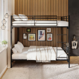 Flair Metayal Black Double Bunk Bed - thumbnail 4