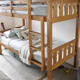Bedmaster Icon Pine Wooden Bunk Bed with Spring Mattresses - thumbnail 3